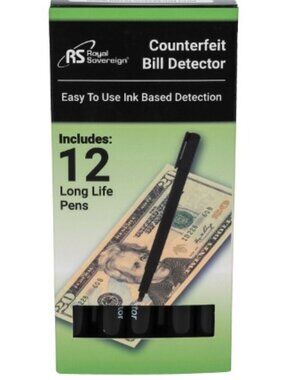 Royal Sovereign 12 COUNTERFEIT BILL DETECTOR